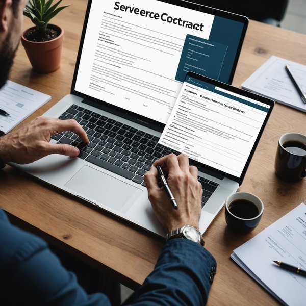 Comment une entreprise doit-elle structurer ses contrats de service pour les plateformes de freelancing?